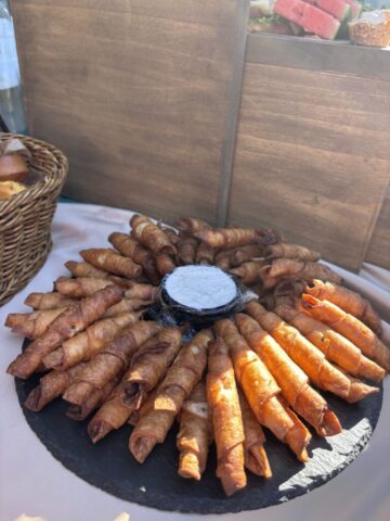 Pileći tahitosi za posluženje