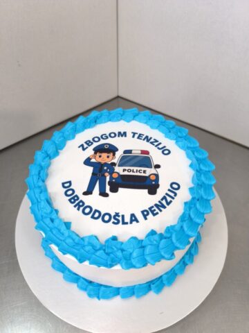 Torta za proslavu ispraćaja u penziju